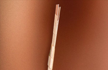 TWO BUNCHED KRAFT PAPER INSULATED COPPER CONDUCTORS